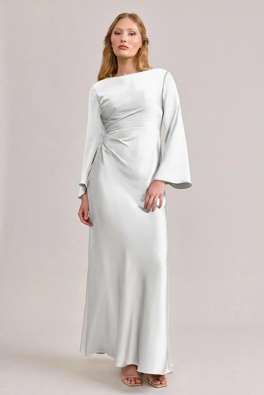 Rhiannon Satin Dress | Made To Order - Image 125