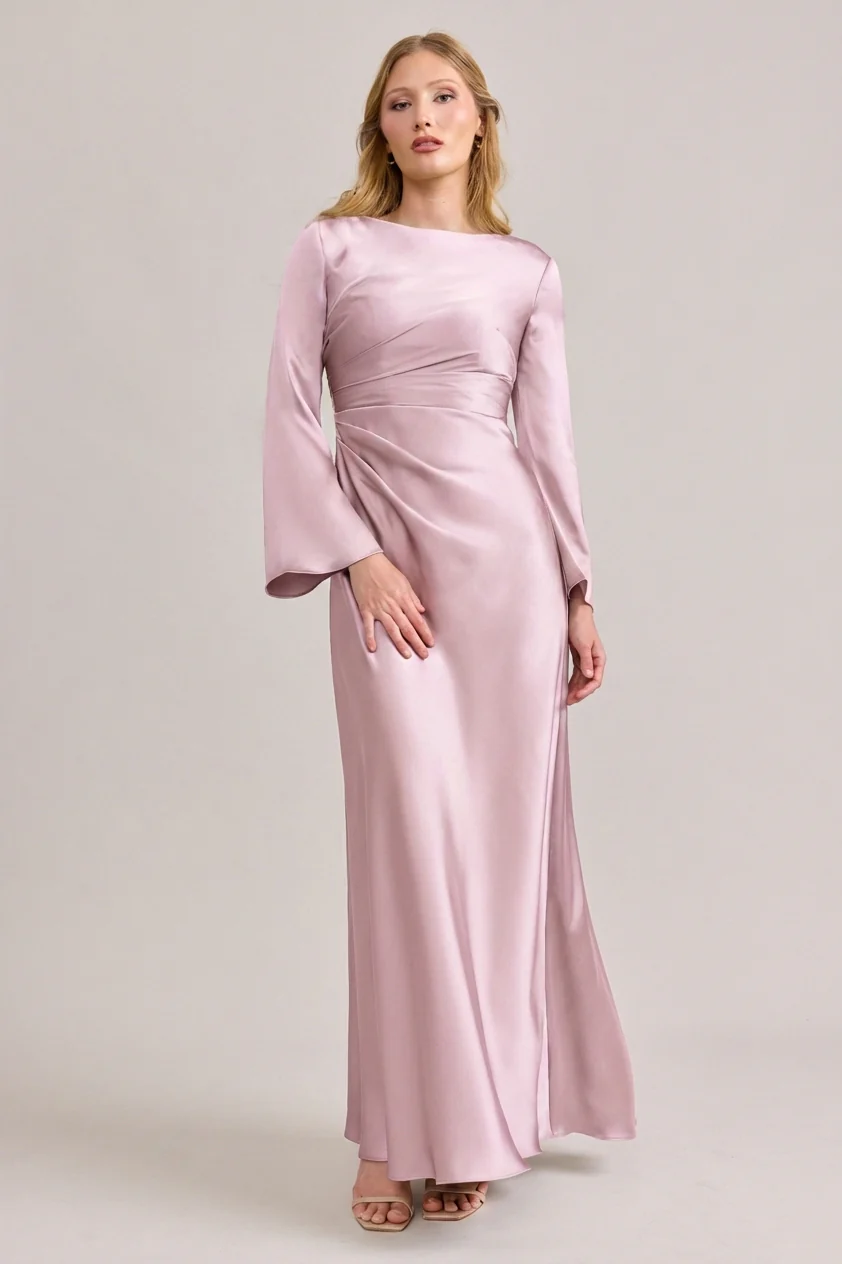 Rhiannon Satin Dress | Made To Order - Image 13