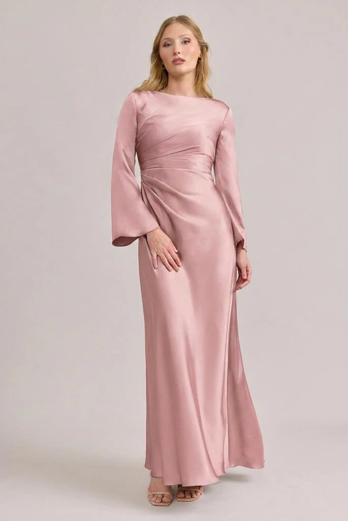 Rhiannon Satin Dress | Made To Order - Image 137