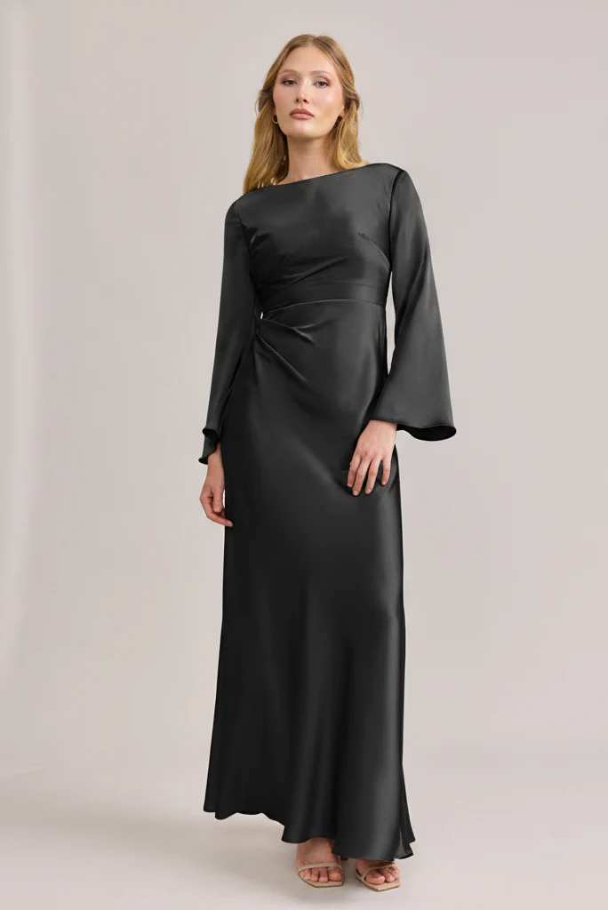 Rhiannon Satin Dress | Made To Order - Image 14