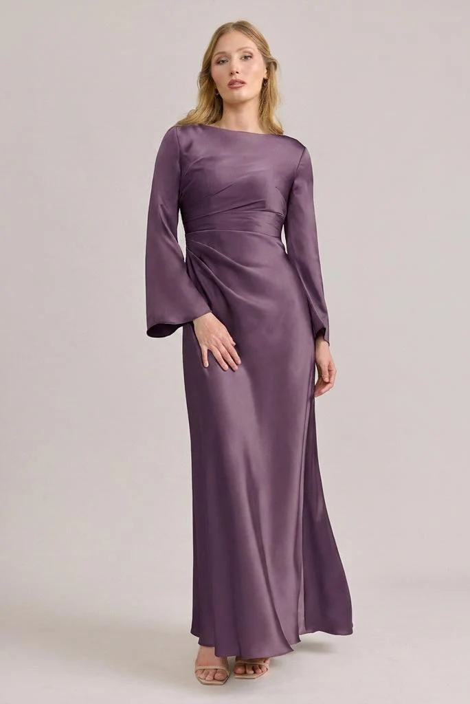 Rhiannon Satin Dress | Made To Order - Image 140