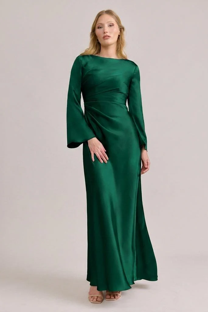 Rhiannon Satin Dress | Made To Order - Image 141