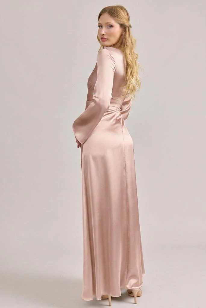 Rhiannon Satin Dress | Made To Order - Image 144