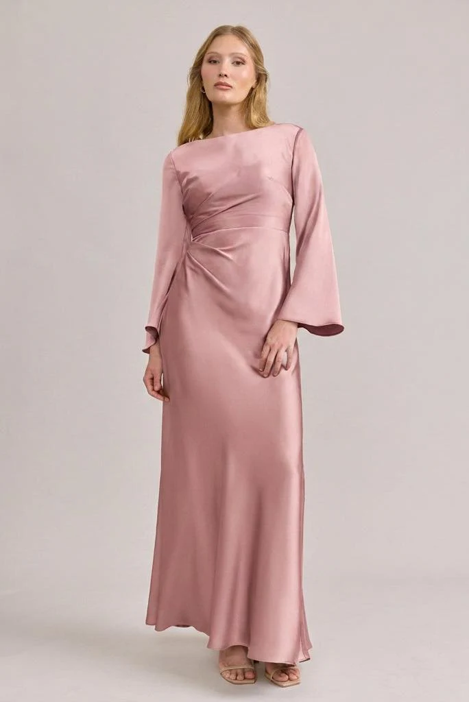 Rhiannon Satin Dress | Made To Order - Image 145