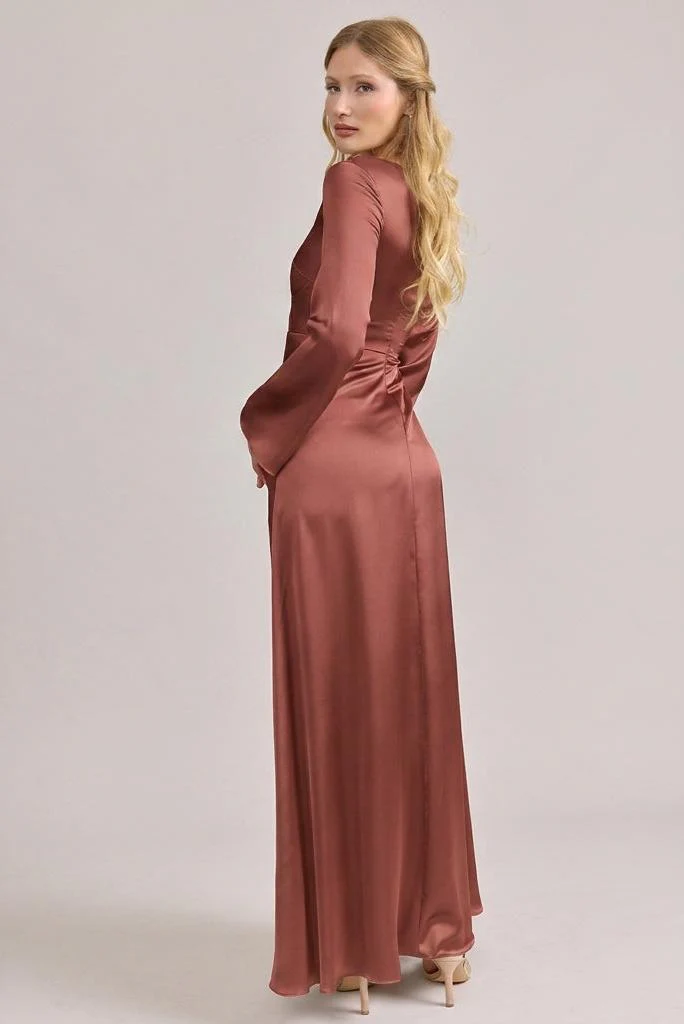 Rhiannon Satin Dress | Made To Order - Image 148