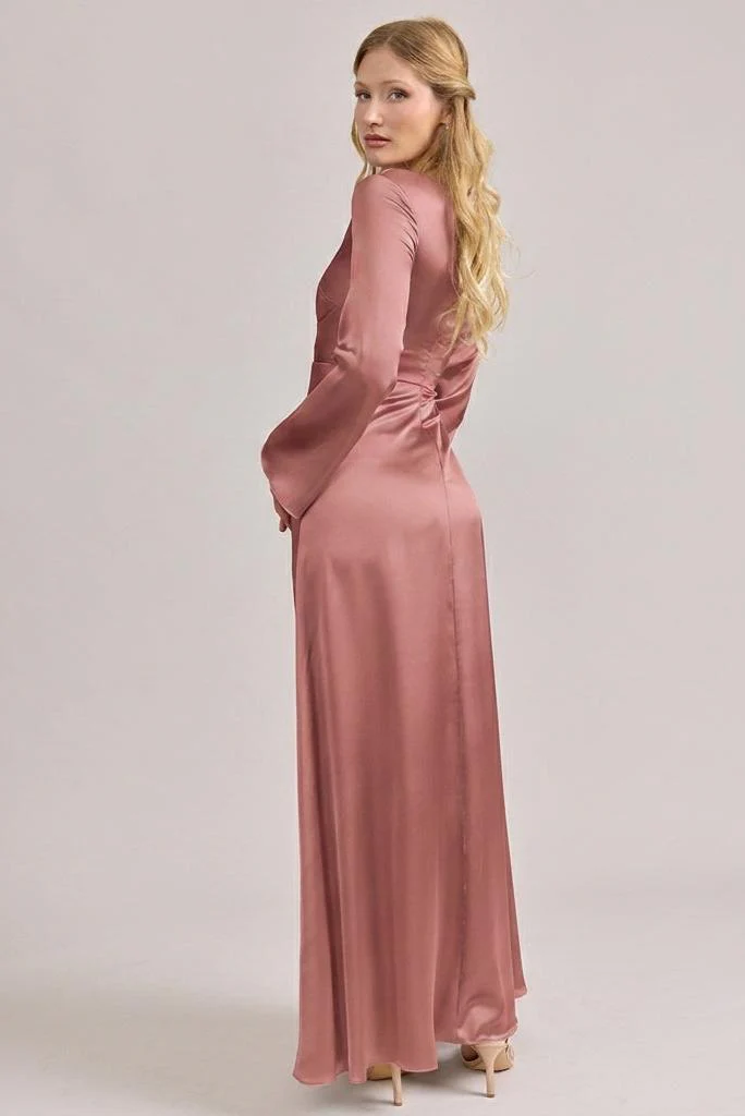 Rhiannon Satin Dress | Made To Order - Image 150
