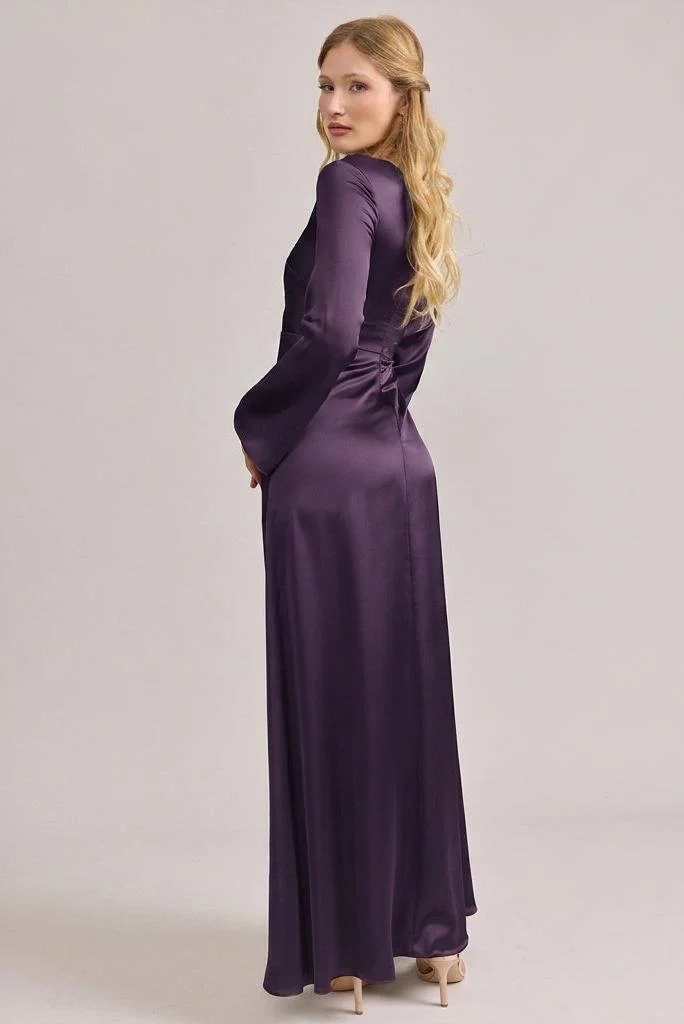 Rhiannon Satin Dress | Made To Order - Image 154