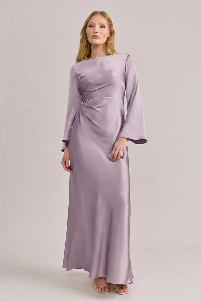 Rhiannon Satin Dress | Made To Order - Image 157