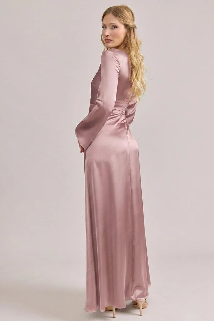 Rhiannon Satin Dress | Made To Order - Image 164