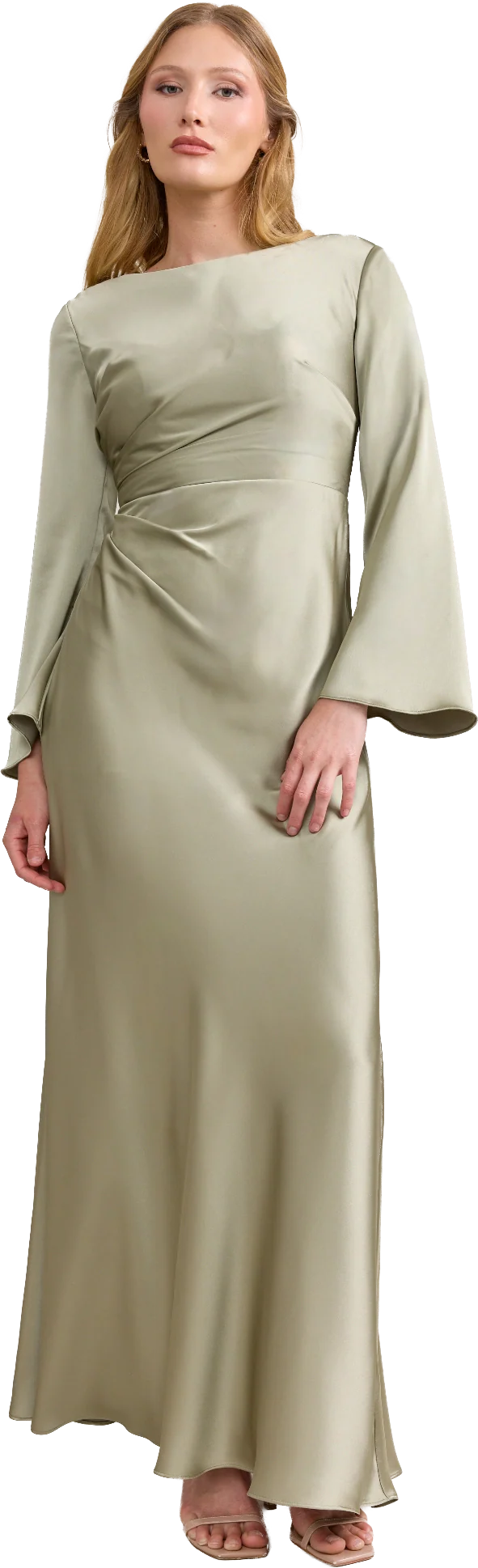 Rhiannon Satin Dress | Made To Order - Image 165