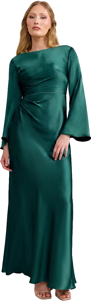 Rhiannon Satin Dress | Made To Order - Image 173