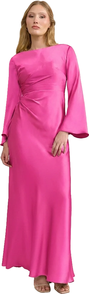 Rhiannon Satin Dress | Made To Order - Image 193