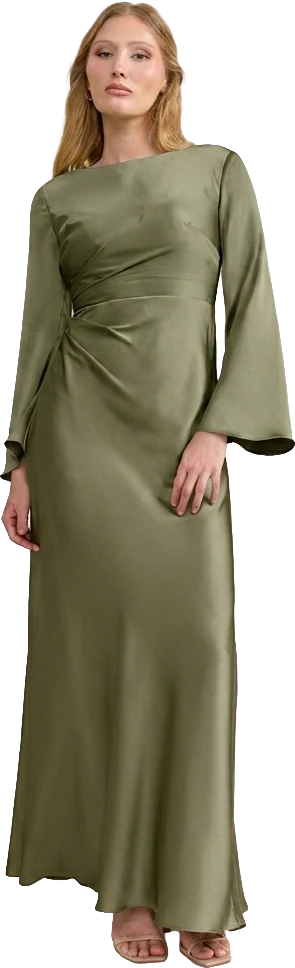 Rhiannon Satin Dress | Made To Order - Image 196