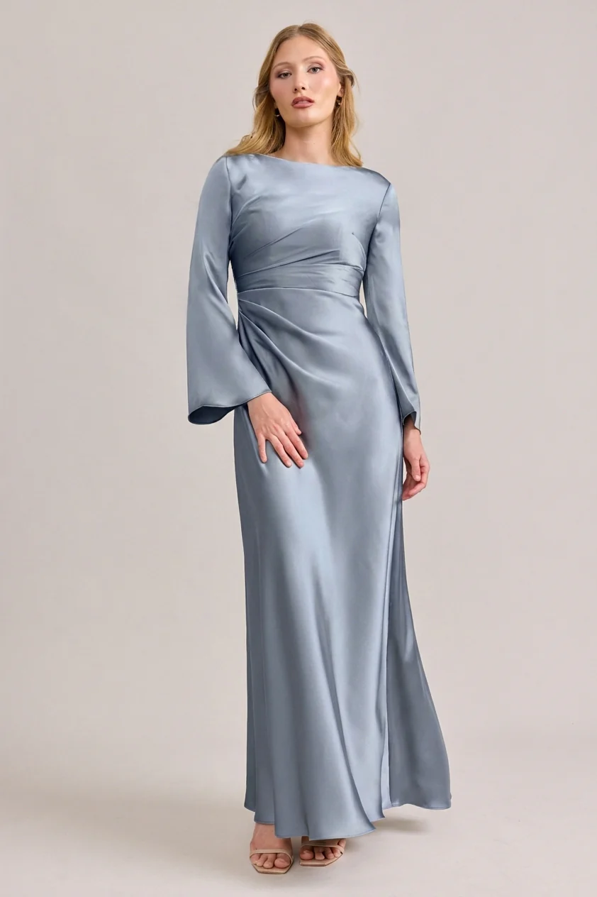 Rhiannon Satin Dress | Made To Order - Image 20