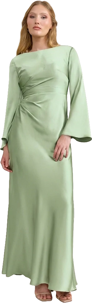 Rhiannon Satin Dress | Made To Order - Image 202