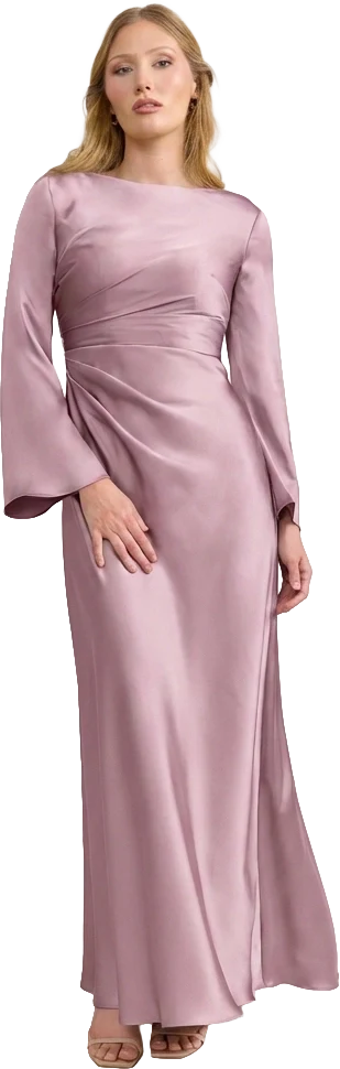 Rhiannon Satin Dress | Made To Order - Image 206