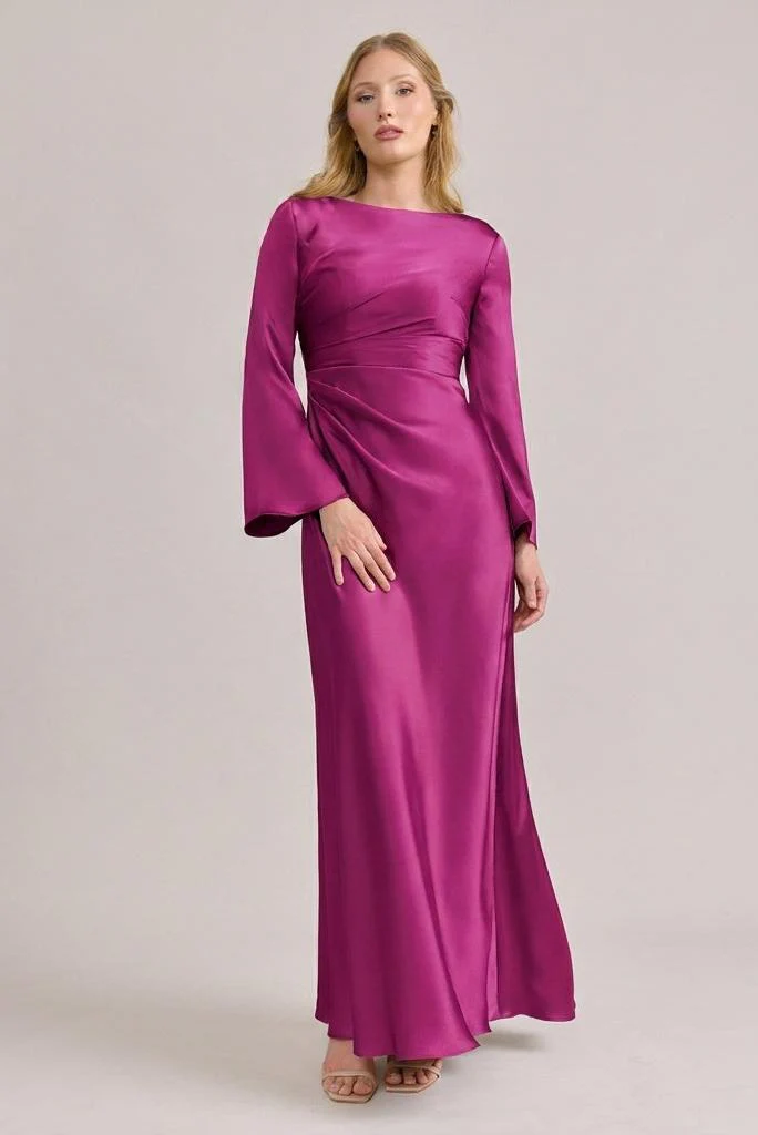 Rhiannon Satin Dress | Made To Order - Image 21
