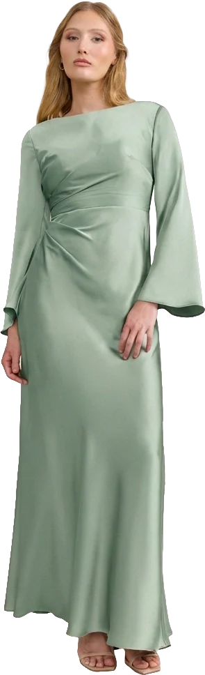 Rhiannon Satin Dress | Made To Order - Image 210