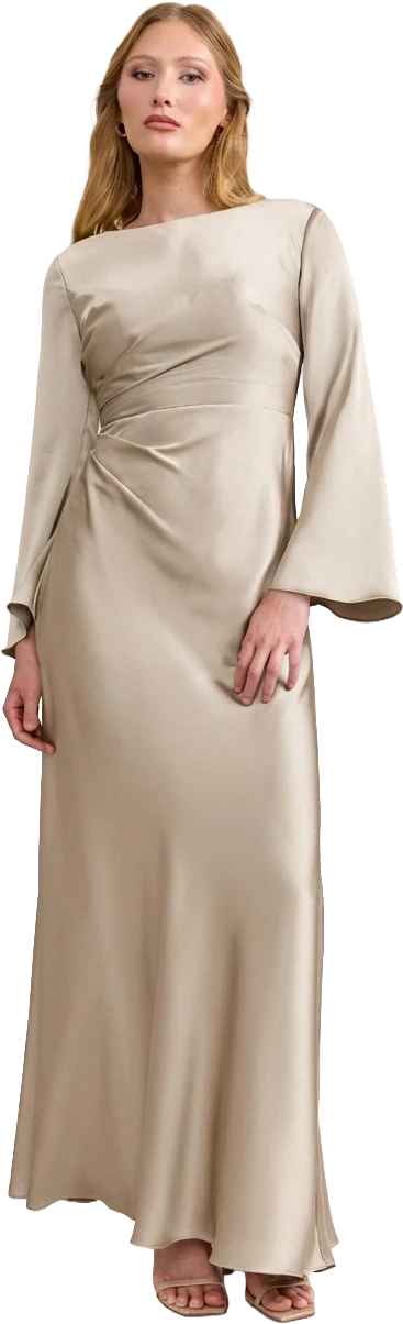 Rhiannon Satin Dress | Made To Order - Image 212