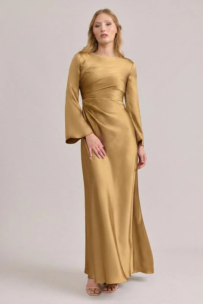 Rhiannon Satin Dress | Made To Order - Image 22