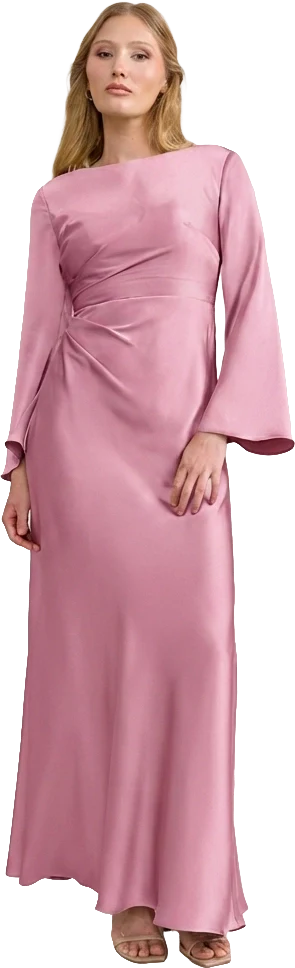 Rhiannon Satin Dress | Made To Order - Image 221