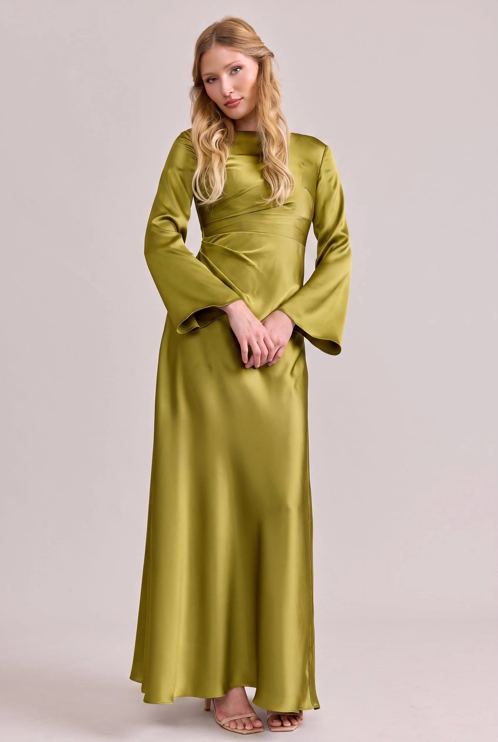 Rhiannon Satin Dress | Made To Order - Image 224