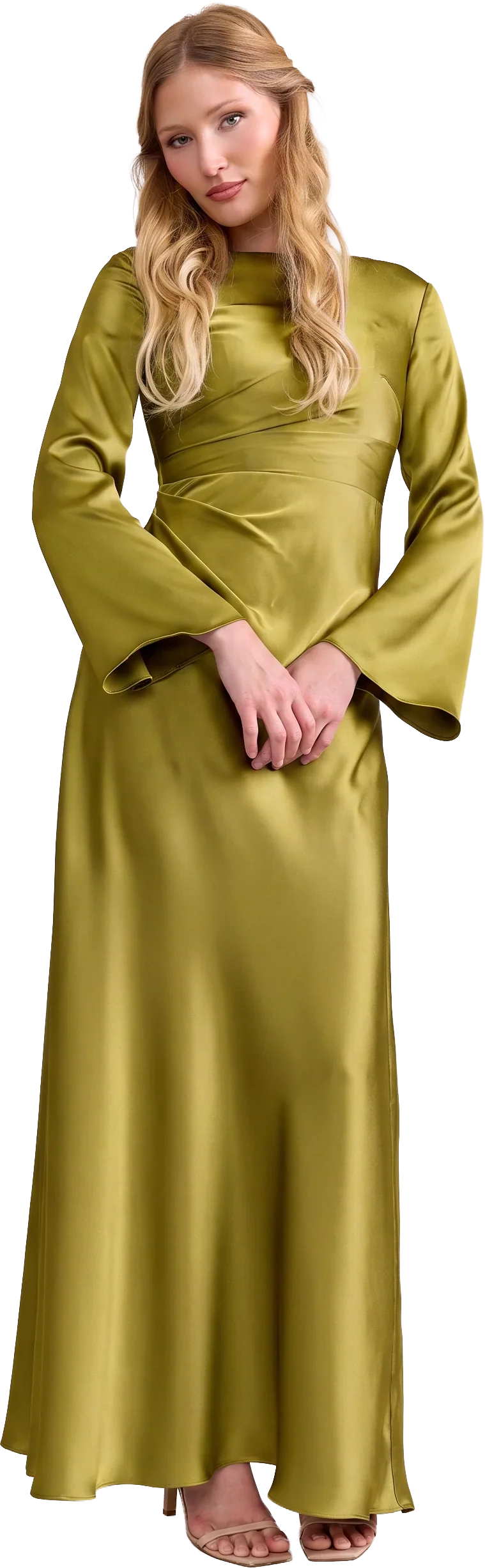 Rhiannon Satin Dress | Made To Order - Image 228