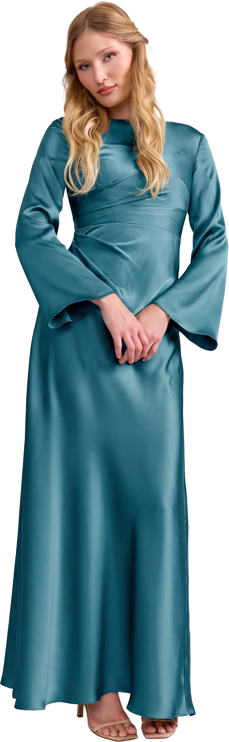 Rhiannon Satin Dress | Made To Order - Image 229