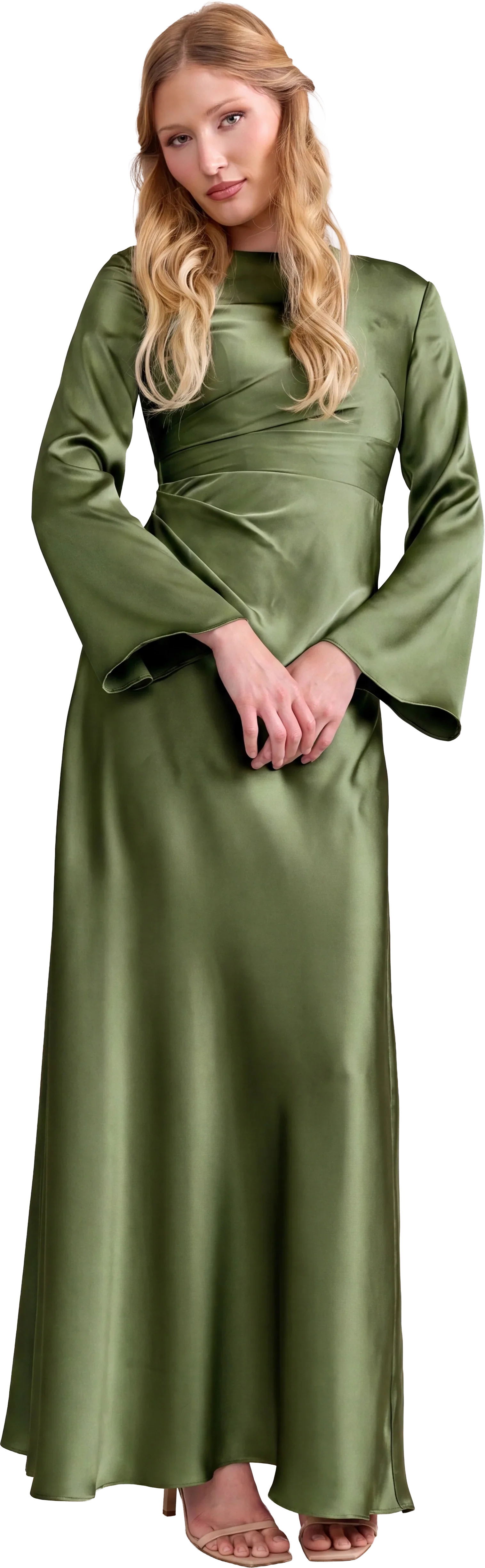 Rhiannon Satin Dress | Made To Order - Image 230