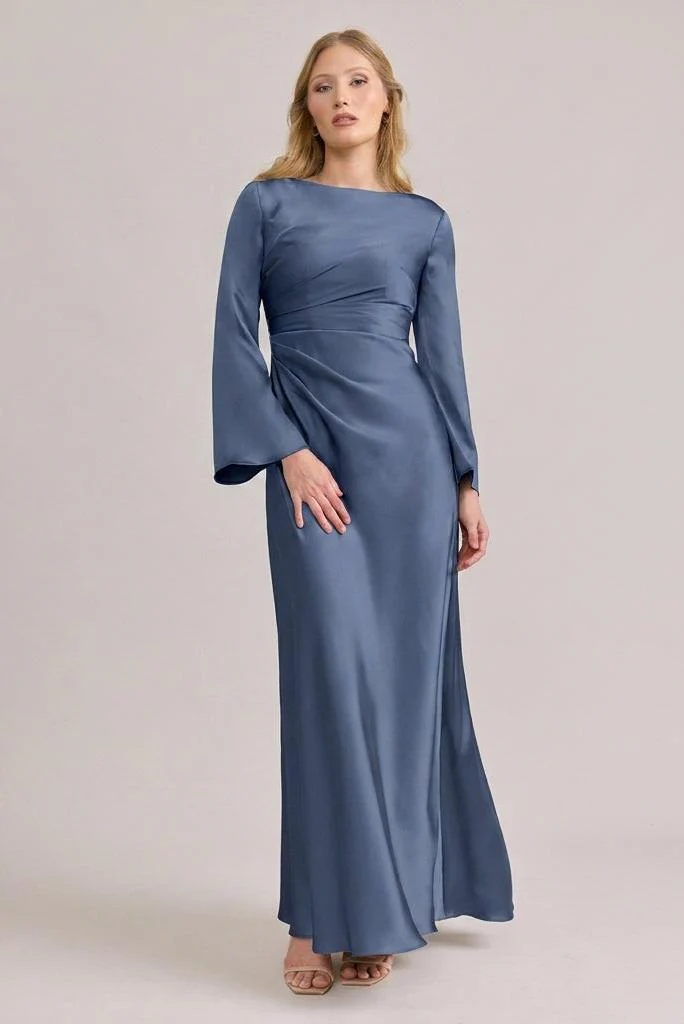 Rhiannon Satin Dress | Made To Order - Image 24