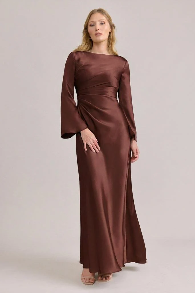 Rhiannon Satin Dress | Made To Order - Image 26