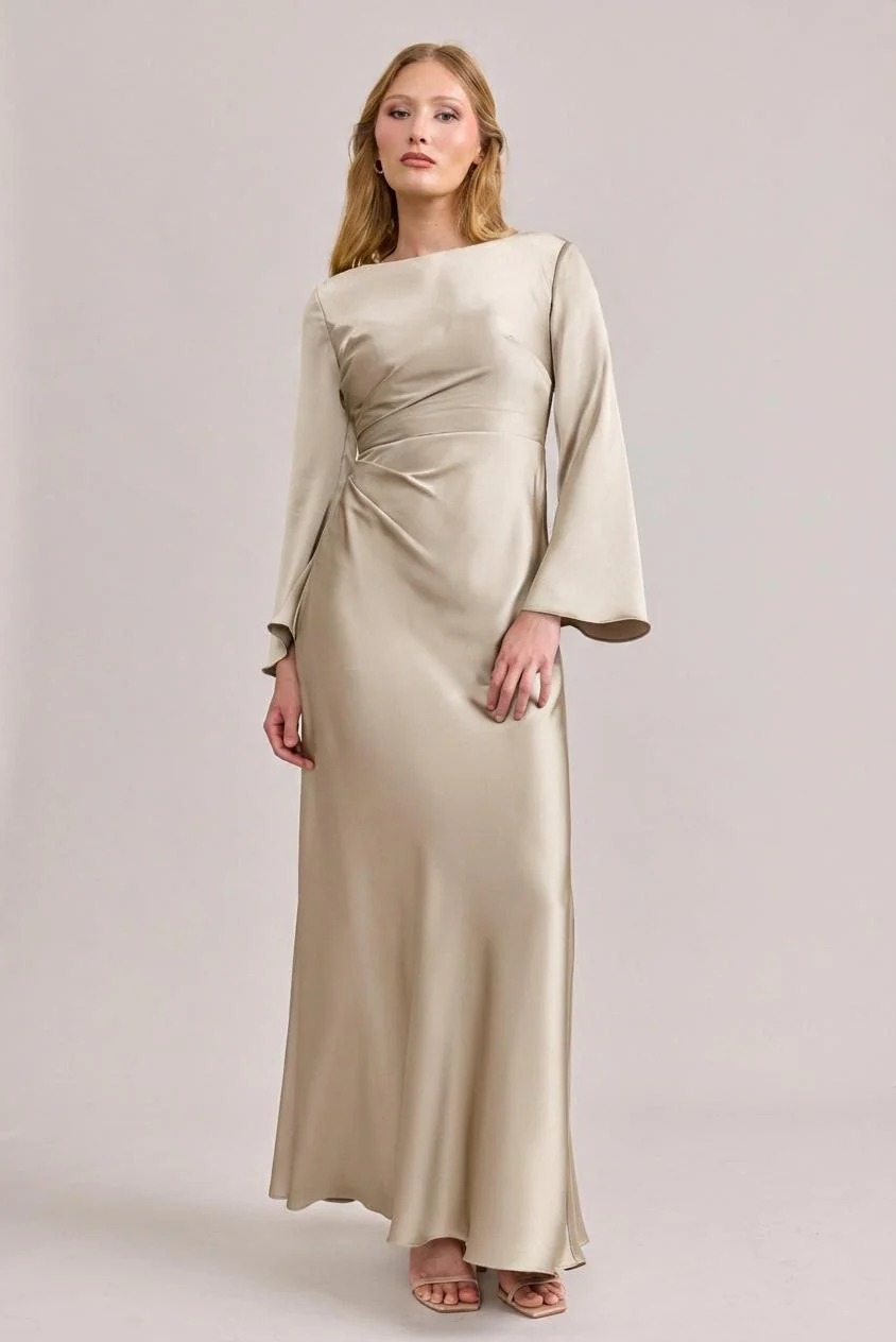 Rhiannon Satin Dress | Made To Order - Image 31