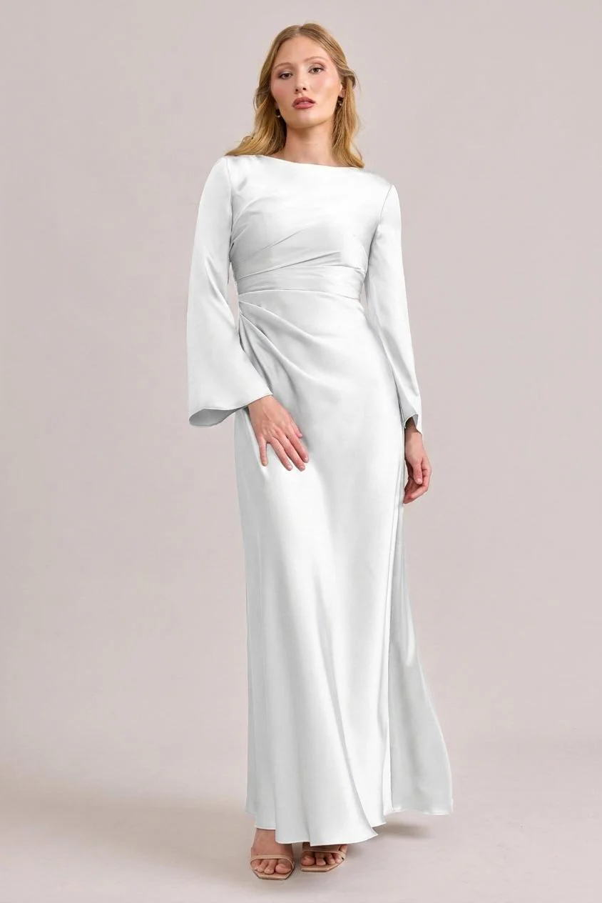 Rhiannon Satin Dress | Made To Order - Image 34