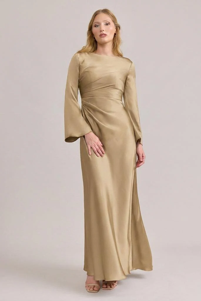 Rhiannon Satin Dress | Made To Order - Image 35