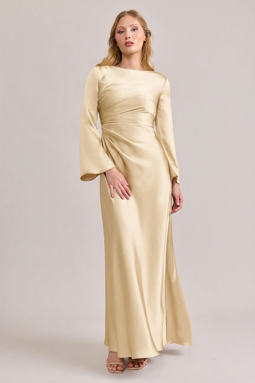 Rhiannon Satin Dress | Made To Order - Image 39