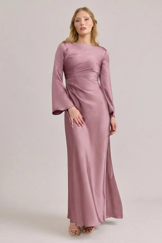 Rhiannon Satin Dress | Made To Order - Image 40