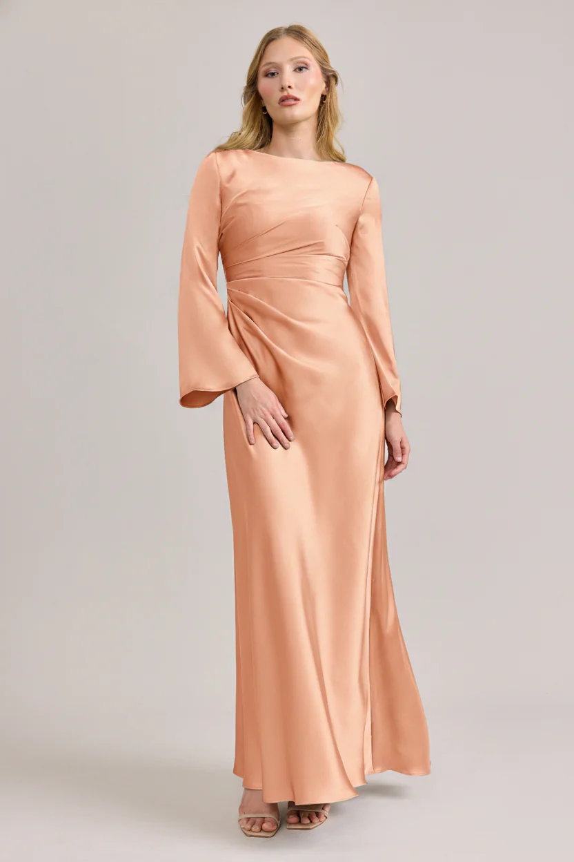 Rhiannon Satin Dress | Made To Order - Image 41