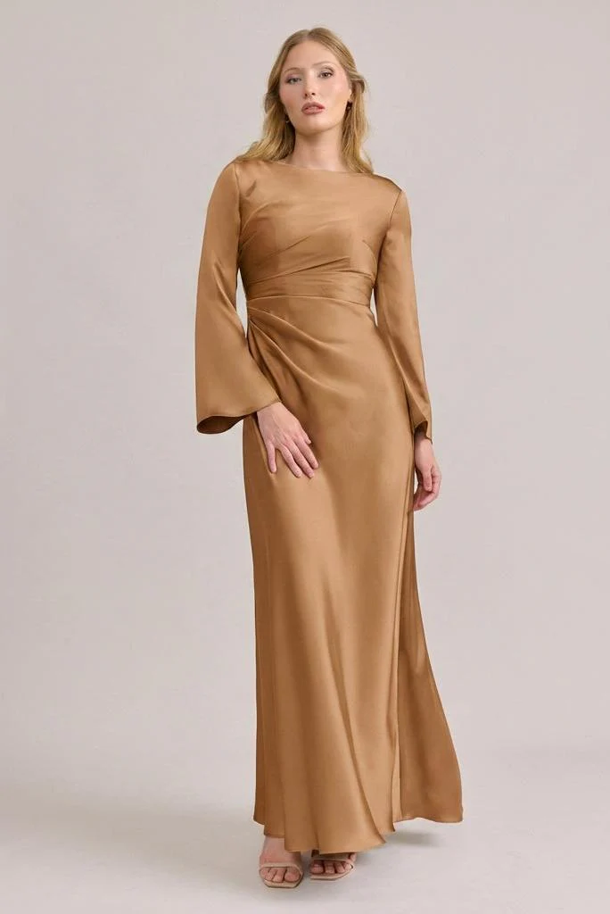 Rhiannon Satin Dress | Made To Order - Image 42