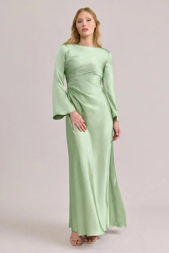 Rhiannon Satin Dress | Made To Order - Image 44