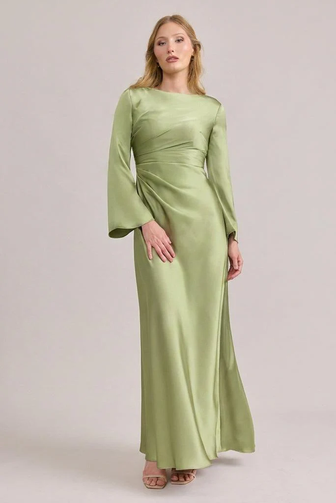Rhiannon Satin Dress | Made To Order - Image 47