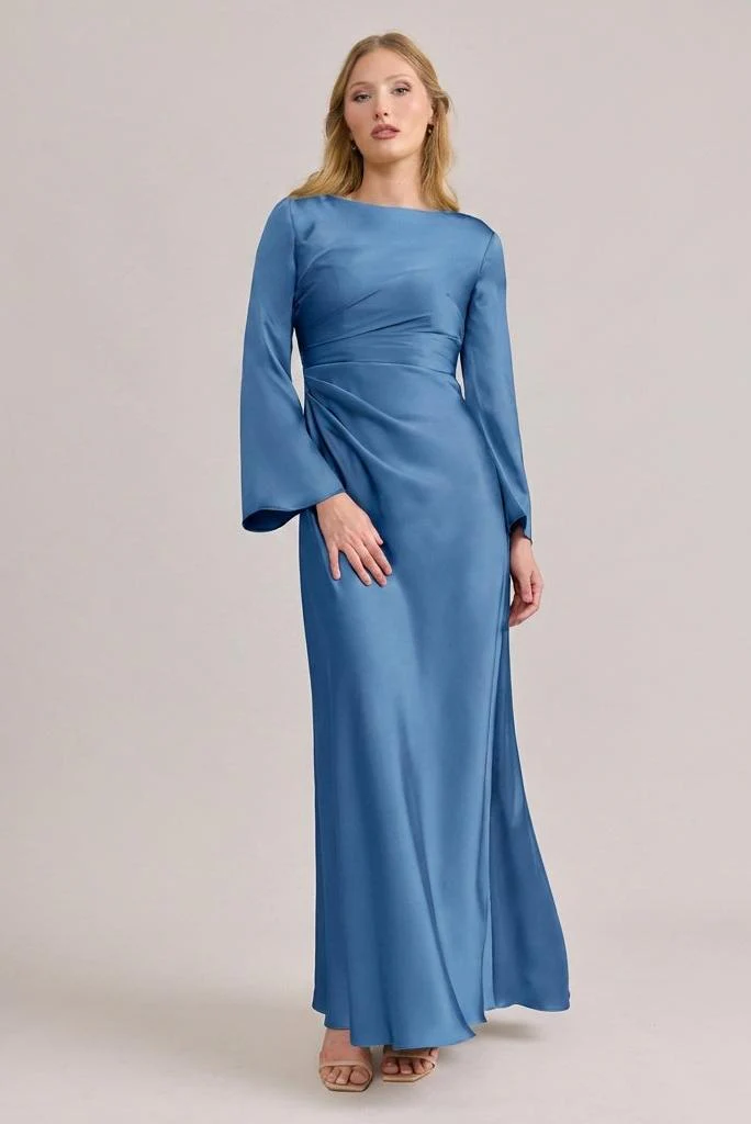 Rhiannon Satin Dress | Made To Order - Image 48