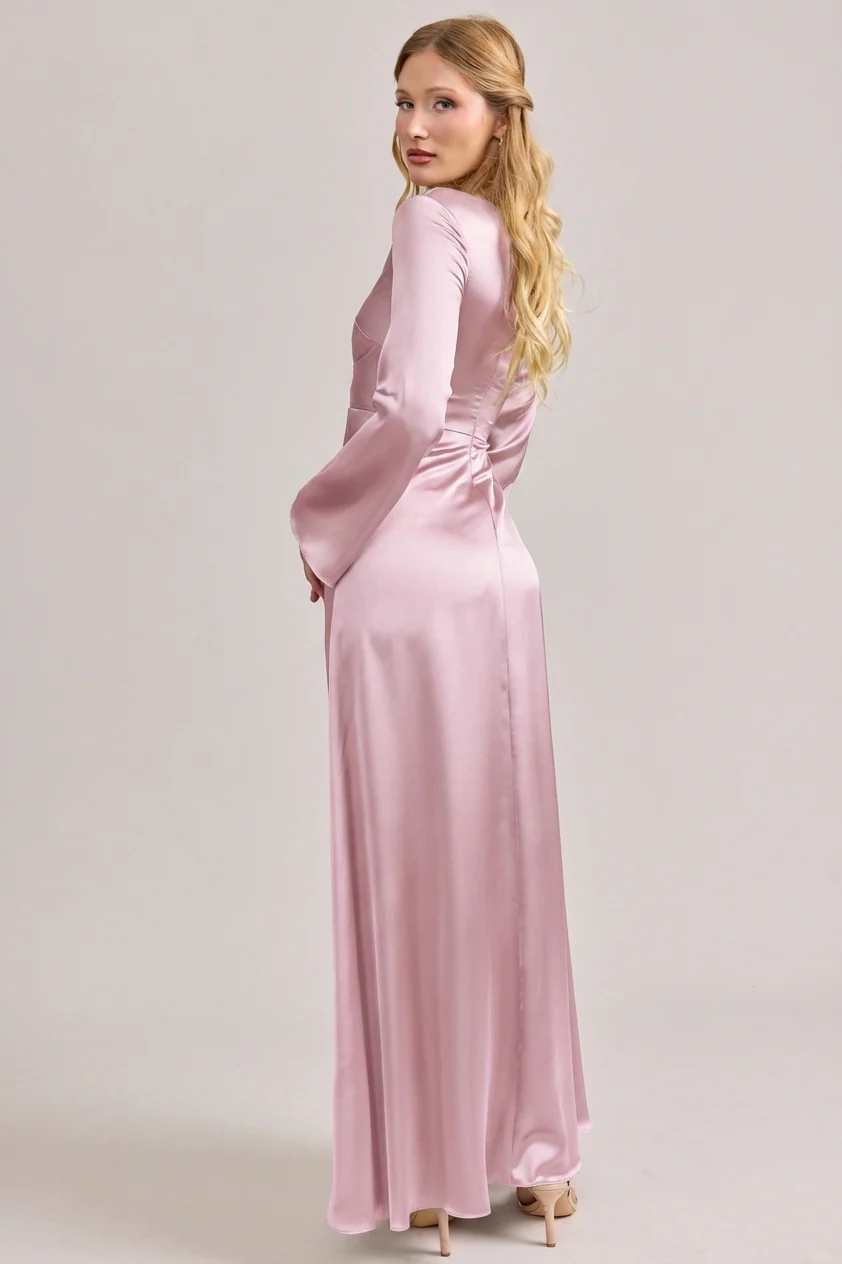 Rhiannon Satin Dress | Made To Order - Image 49