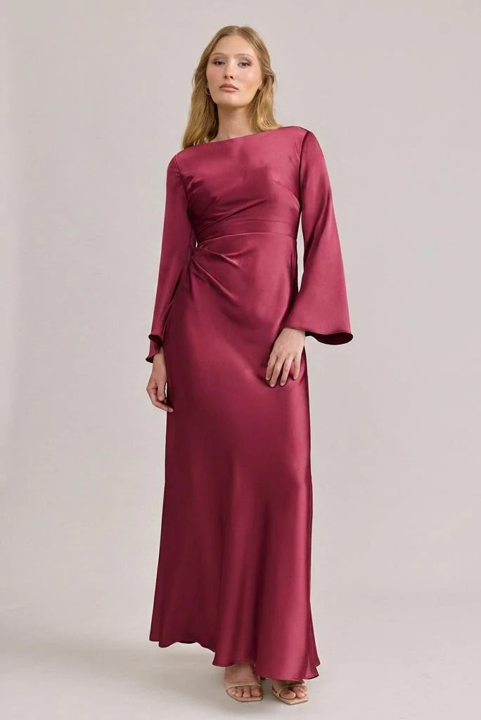 Rhiannon Satin Dress | Made To Order - Image 52