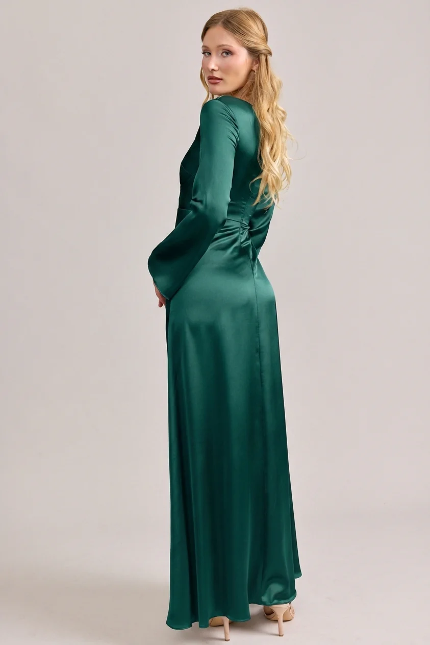 Rhiannon Satin Dress | Made To Order - Image 57