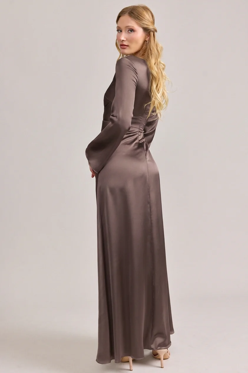 Rhiannon Satin Dress | Made To Order - Image 62