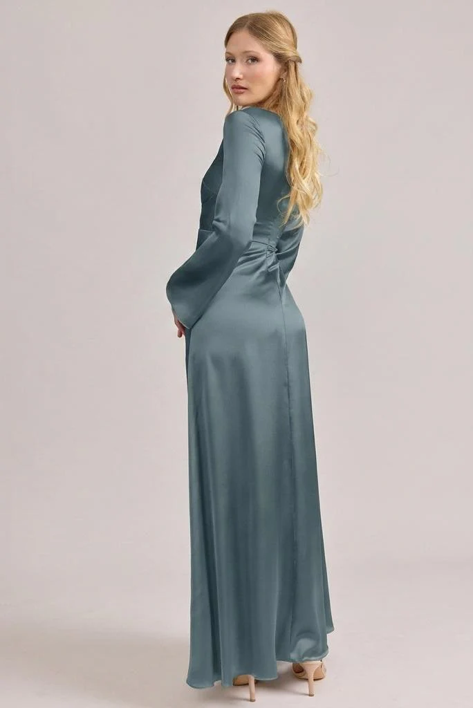 Rhiannon Satin Dress | Made To Order - Image 65