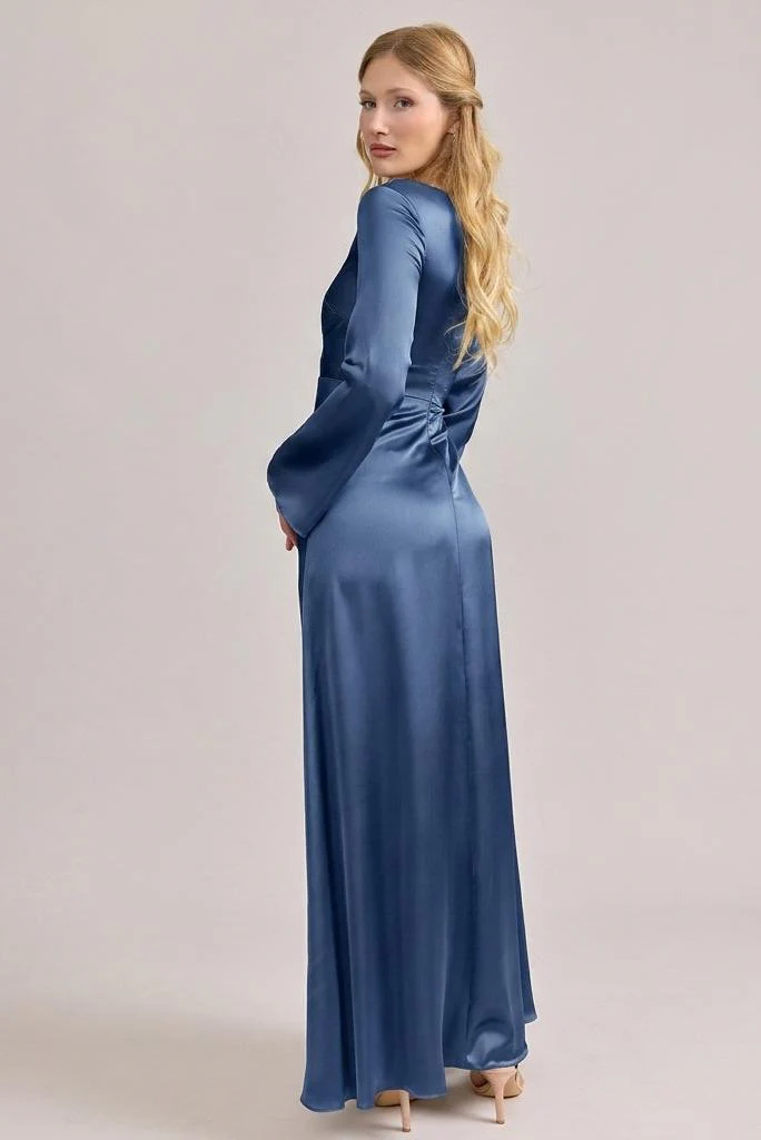 Rhiannon Satin Dress | Made To Order - Image 78