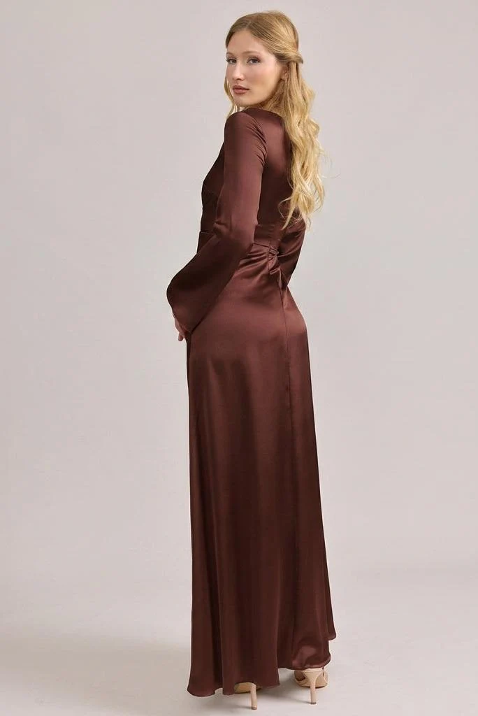 Rhiannon Satin Dress | Made To Order - Image 83