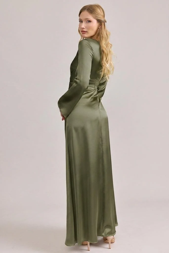 Rhiannon Satin Dress | Made To Order - Image 91