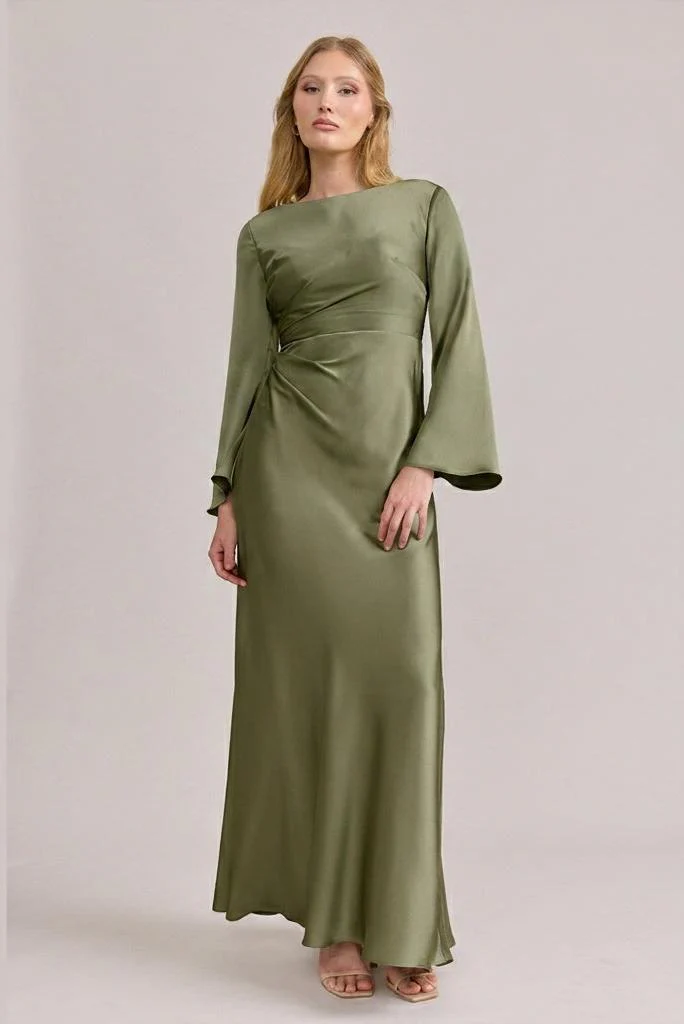 Rhiannon Satin Dress | Made To Order - Image 92
